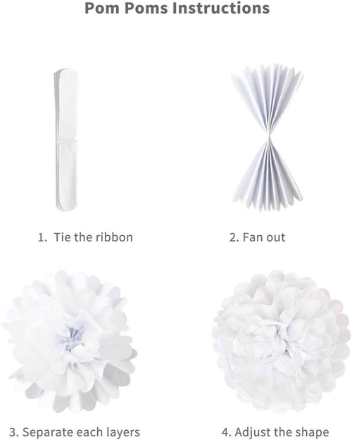 Strawberry Party Tissue Pom-Pom & Paper Fan Set